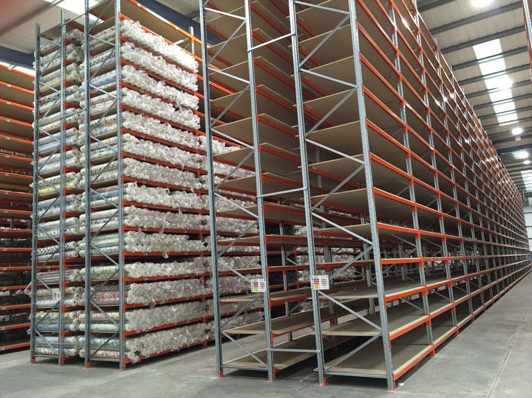 Carpet/Textile Racking from Warehouse Storage Solutions